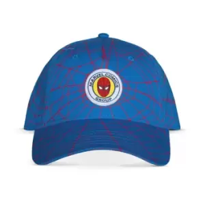 Image of Marvel Spider-Man Logo Badge Children's Snapback Baseball Cap...