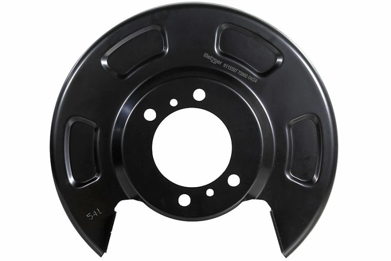 Image of Brake disc backing plate METZGER 6115597