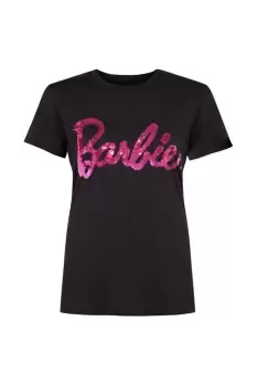 Reversible Sequin Logo T-Shirt