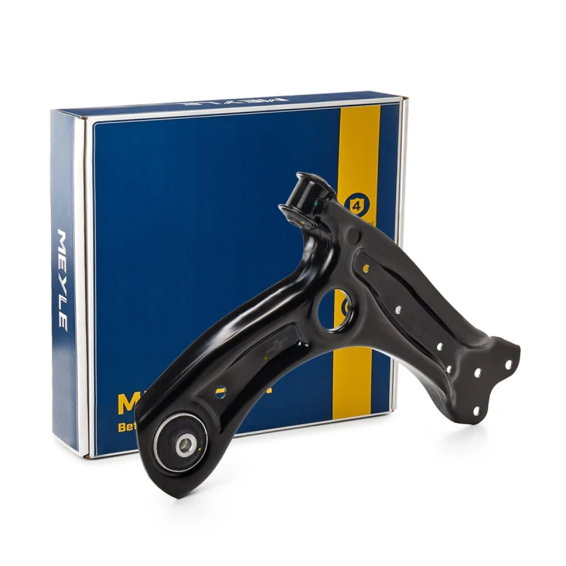 Image of MEYLE 116 050 0104/HD Suspension arm Control Arm, Sheet Steel, Quality, Front Axle Right, with rubber mount Sheet Steel Track Control Arm (273)