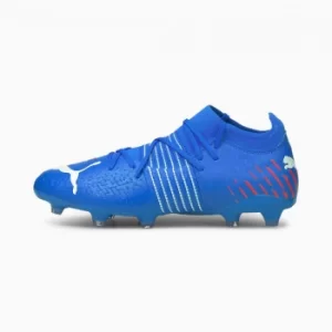 image of PUMA Future Z 3.2 FG/AG Mens Football Boots, Bluemazing/Sunblaze/Surf Size 9 Shoes