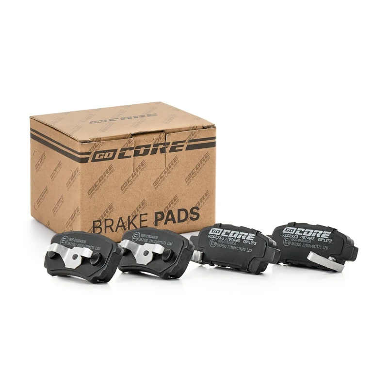 Image of goCORE GCD020003 Brake pad set with acoustic wear warning, with accessories Brake Pad Set,disc brake (402)