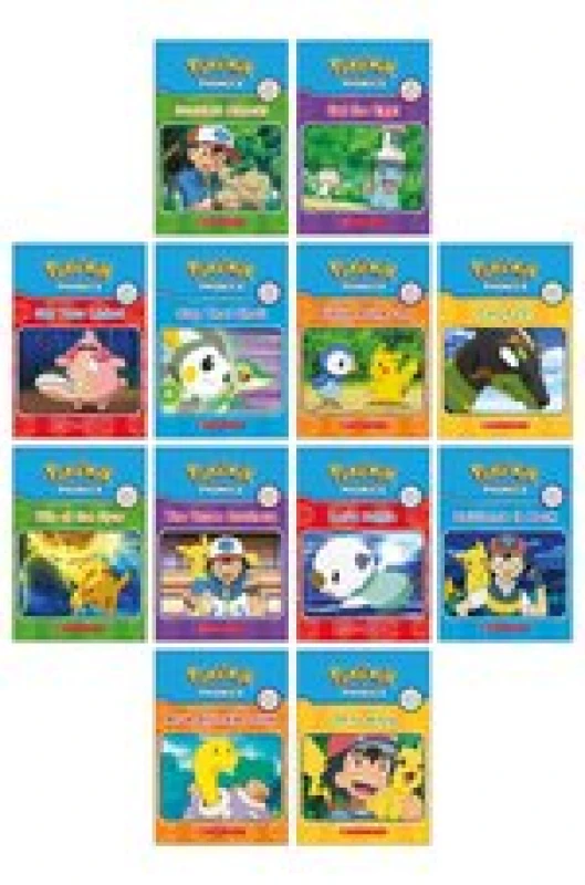 Image of Pokemon: Phonics Boxed Set Hardback