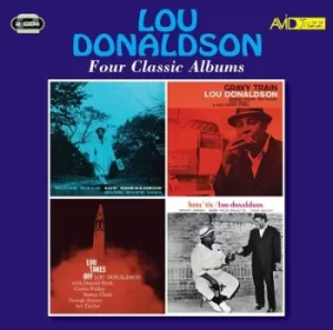 Image of Four Classic Albums by Lou Donaldson CD Album