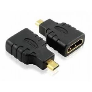 image of Approx (APPC19) HDMI To Micro HDMI Converter, Black