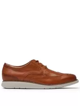Image of Rockport Tm Craft Wingtip Casual Shoe, Brown, Size 10, Men