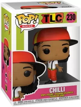 TLC POP! Rocks Vinyl Figure Chilli 9 cm