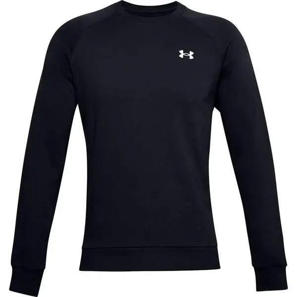 Image of Under Armour Rival Fitted Crew Sweater Mens - Black L