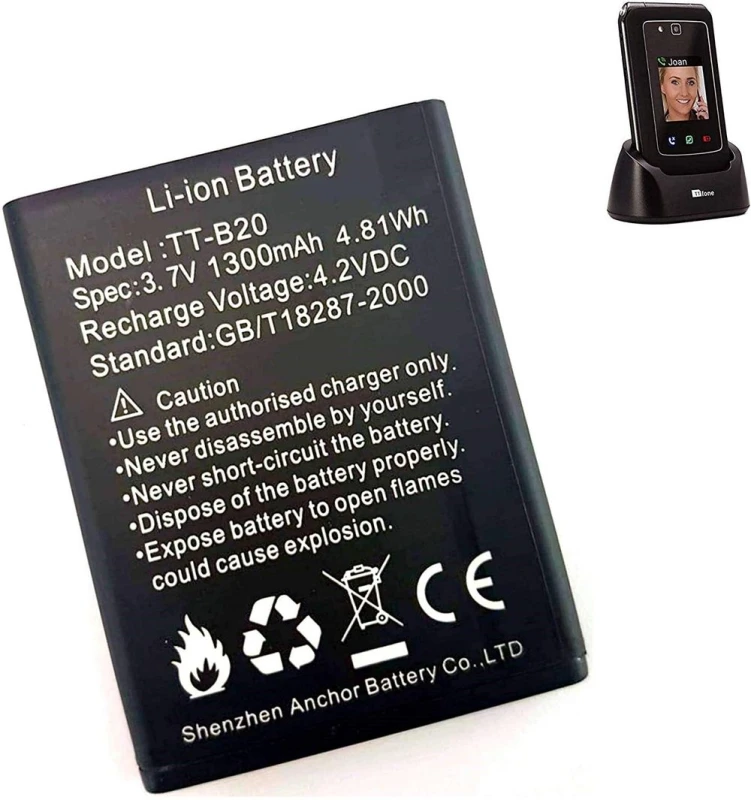 Image of TTfone Premium TTB20 Battery for TTfone TT950 - Long-lasting Power