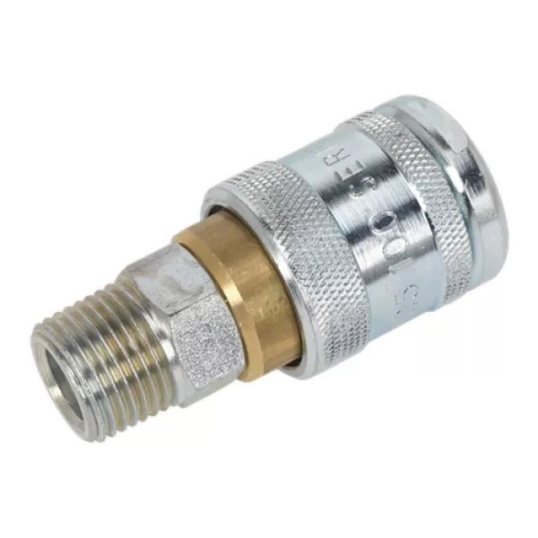 Image of Genuine SEALEY AC23 Coupling Body Male 1/2BSPT