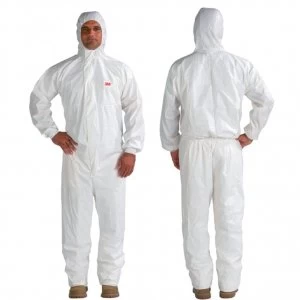 image of 4532+AR Coverall White Type-5/6 (M)