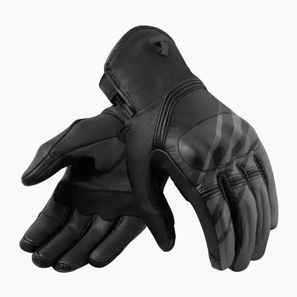 Image of REV'IT! Gloves Redhill Black Grey Size 2XL