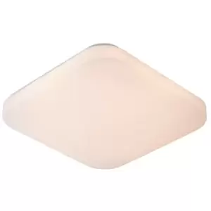 Image of Lucide otis LED - Flush Ceiling Light - LED - 1x32W 3000K - Opal
