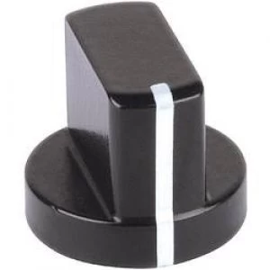 Image of Mentor 5580.4631 Aluminium Wing Knob Black Powder Coated Setscrew Fixing