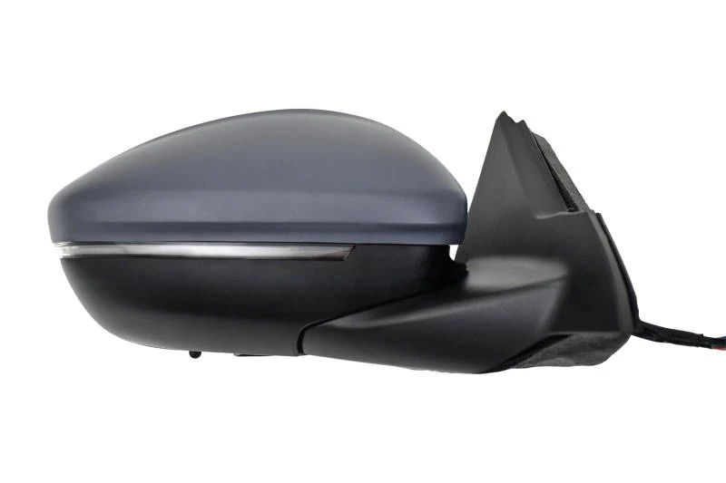 Image of PRASCO OP7037313 Wing mirror Right, Electric, Convex, primed Outside Mirror (50)