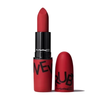 Image of MAC powder kiss lipstick / ruby's crew - Ruby New - 3g