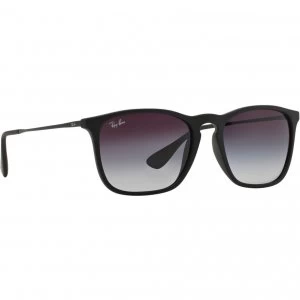 image of Ray-Ban CHRIS Sunglasses RB4187F 622/8G Size 54 - Black