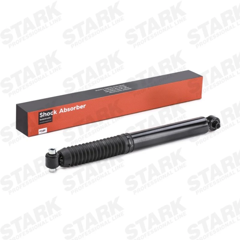 Image of STARK SKSA-0132101 Shock absorber Rear Axle, Gas Pressure, Twin-Tube, Telescopic Shock Absorber, Bottom eye Shock Absorber (854)