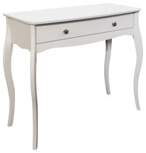 image of Argos Home Amelie 1 Drawer Dressing Table - White