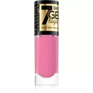 Image of Eveline Cosmetics 7 Days Gel Laque Nail Enamel gel nail polish without UV/LED sealing shade 96 8 ml