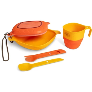 Image of UCO 6 Pce Mess Kit Sunrise - Orange/Yellow