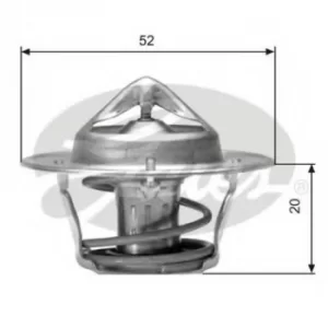 Image of Gates Thermostat coolant TH04182G1