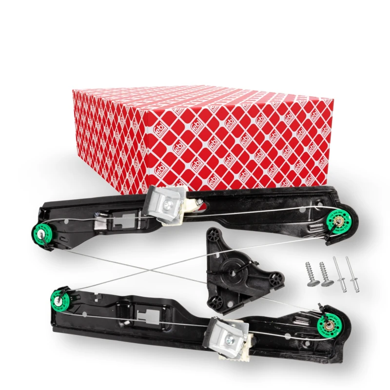 Image of FEBI BILSTEIN 179231 Window regulator Right Rear, Operating Mode: Electric, without electric motor Window Winder (1561)