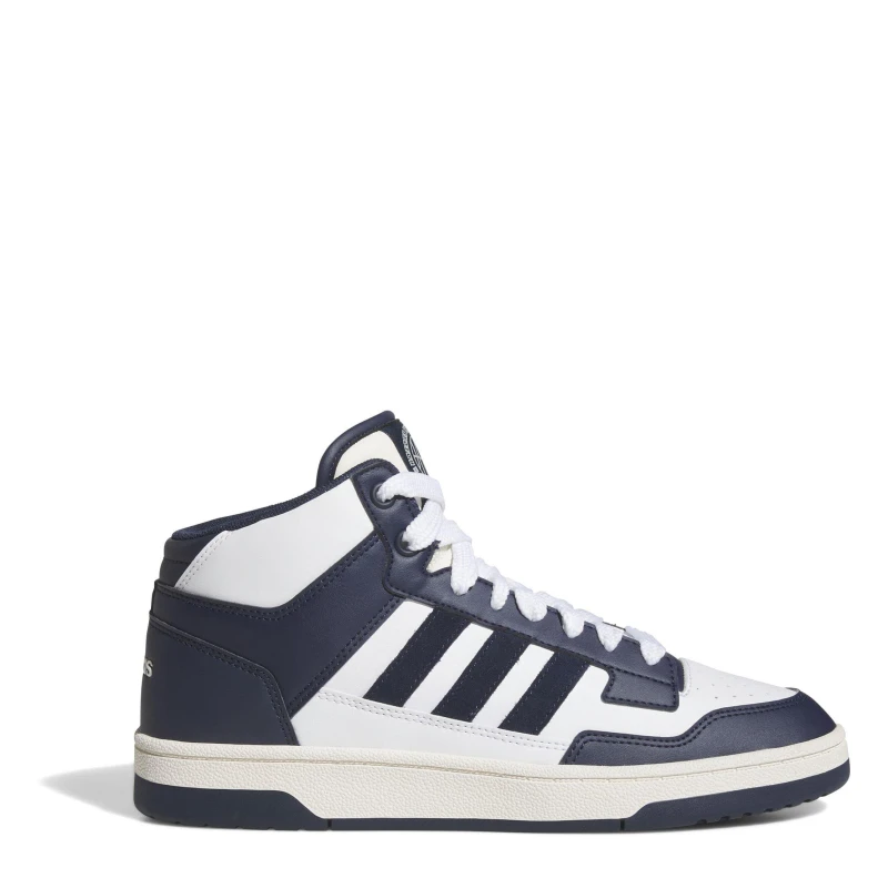 Image of adidas Rapid Court Mid High-Top Trainers Mens - Black 8