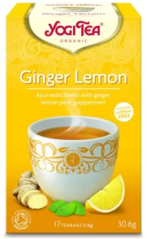 Image of Yogi Ginger Lemon Tea 17 Bags