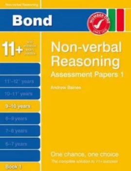 Image of Bond Assessment Papers Non-Verbal Reasoning 9-10 Yrs Bk 1 by Andrew Baines Paperback