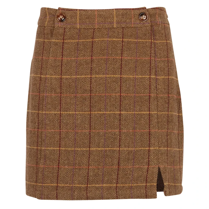Image of La Petite Etoile Womens skirt La Petite Etoile Jil Marron Female M