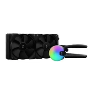 image of Fractal Design Lumen S24 V2 240mm Liquid CPU Cooler ARGB Pump 2x 12cm PWM Fans