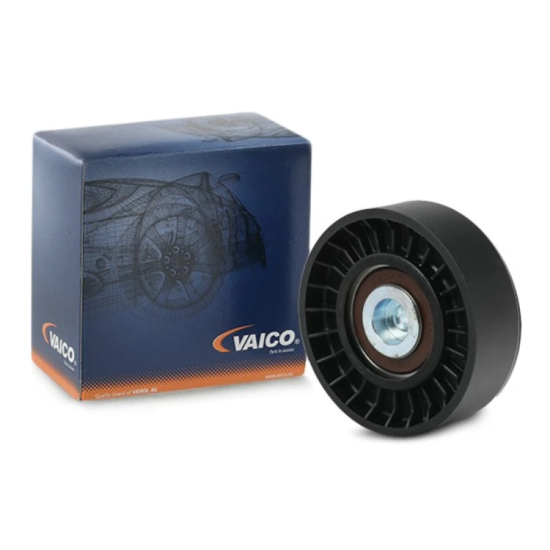 Image of Deflection / guide pulley, V-ribbed belt VAICO V10-4612