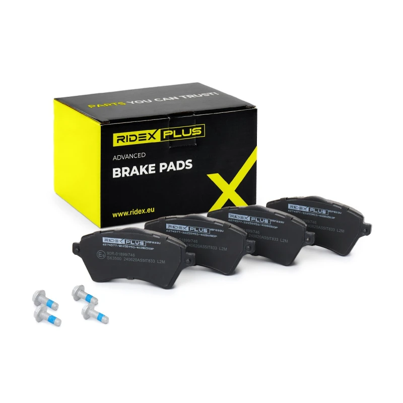 Image of RIDEX PLUS Brake pad set RIDEX PLUS 402B0503P