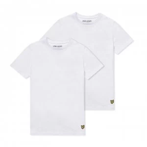 Image of Lyle and Scott Lyle & Scott 2 Piece T Shirt Set - Bright White