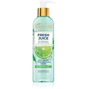 image of Bielenda Fresh Juice Detoxifying Micellar Gel Lime