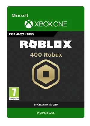 Image of Microsoft Xbox One Roblox 400 Robux