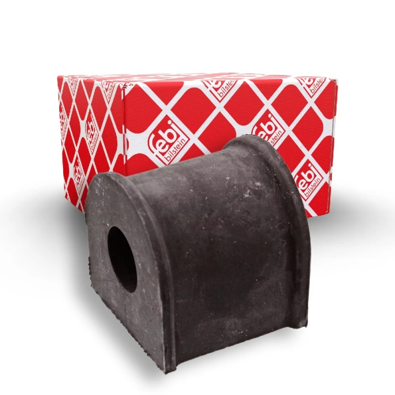 Image of FEBI BILSTEIN 41445 Stabilizer Bushes Rear Axle, Rubber Rubber Anti-roll Bar Bush Kit (1334)