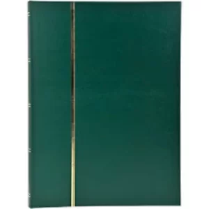 Image of Stamp Album Faux Leather Cover Green 48 pages
