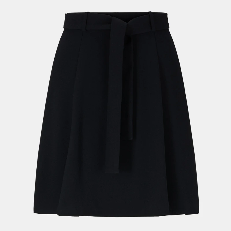 Image of Hugo Womens Risima Pencil Skirt Black female 14 (XL)