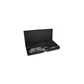 Image of Autojack - 41 Piece 1/4' Sq Drive Metric / Imperial Socket Set