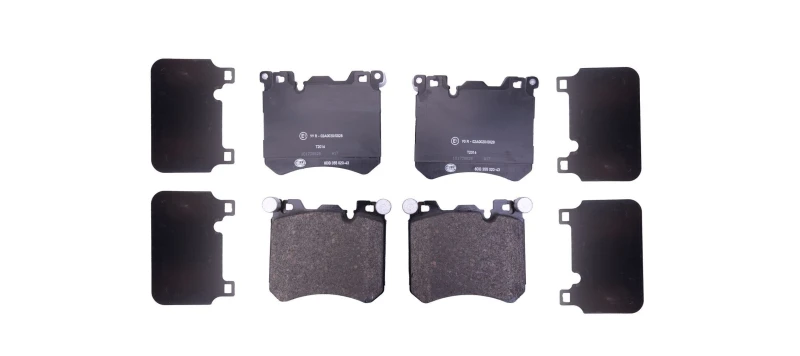 Image of HELLA Brake pad set HELLA 8DB 355 020-431