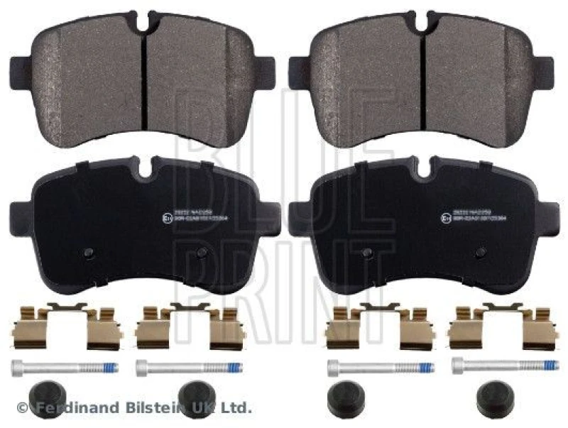 Image of Blue PRINT Brake pad set Blue PRINT ADL144220