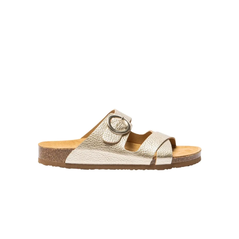 Image of TBS Womens sandals TBS Falbala Argente Female 37