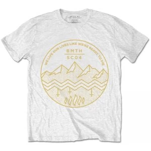 Image of Bring Me The Horizon - Shadow Moses Unisex Large T-Shirt - White