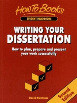 Image of Writing Your Dissertation by Derek Swetnam Book