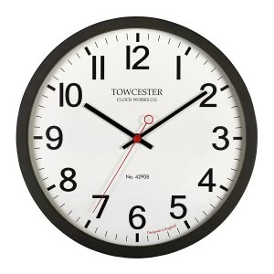 image of Acctim Kempston Black Wall Clock