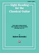 Image of sight reading for the classical guitar level iv v