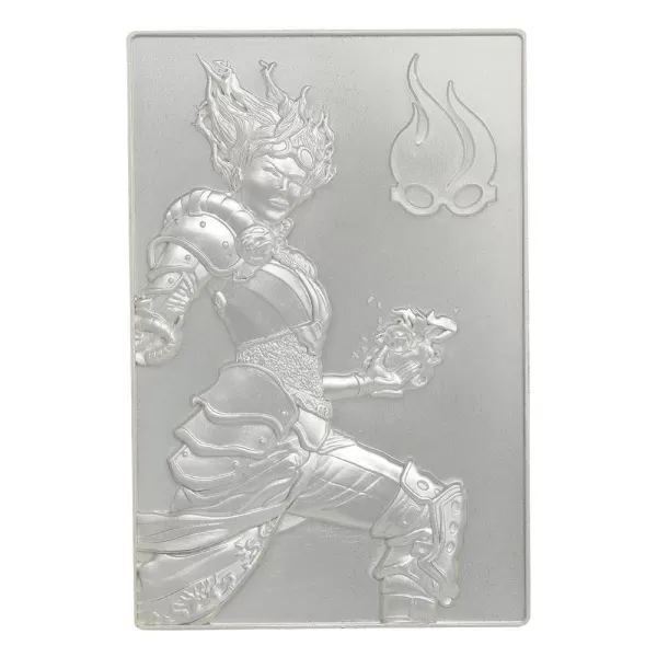 Image of Magic the Gathering Ingot Chandra Nalaar Limited Edition (silver plated)