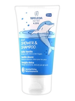 image of Weleda Kids 2 in 1 Shower Vanilla 150ml